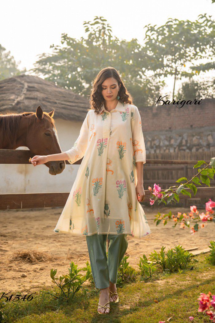 karigari by DKH k1546 Premium cotton 2 pc set