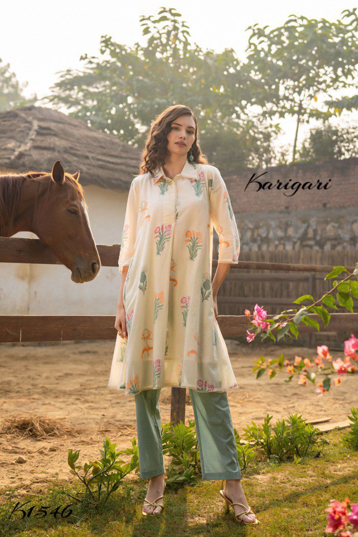 karigari by DKH k1546 Premium cotton 2 pc set