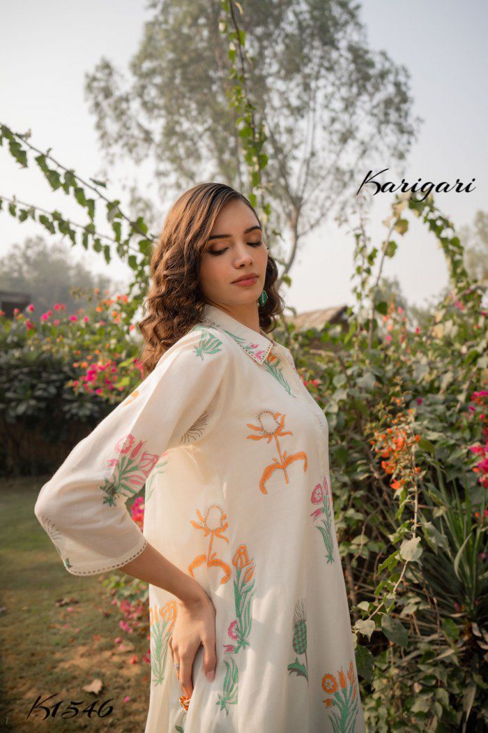 karigari by DKH k1546 Premium cotton 2 pc set