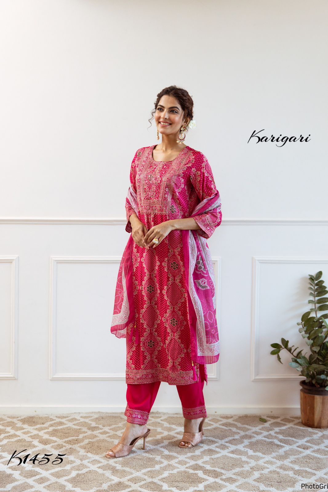 karigari by DKH k1455 Premium modal muslin 3 pc