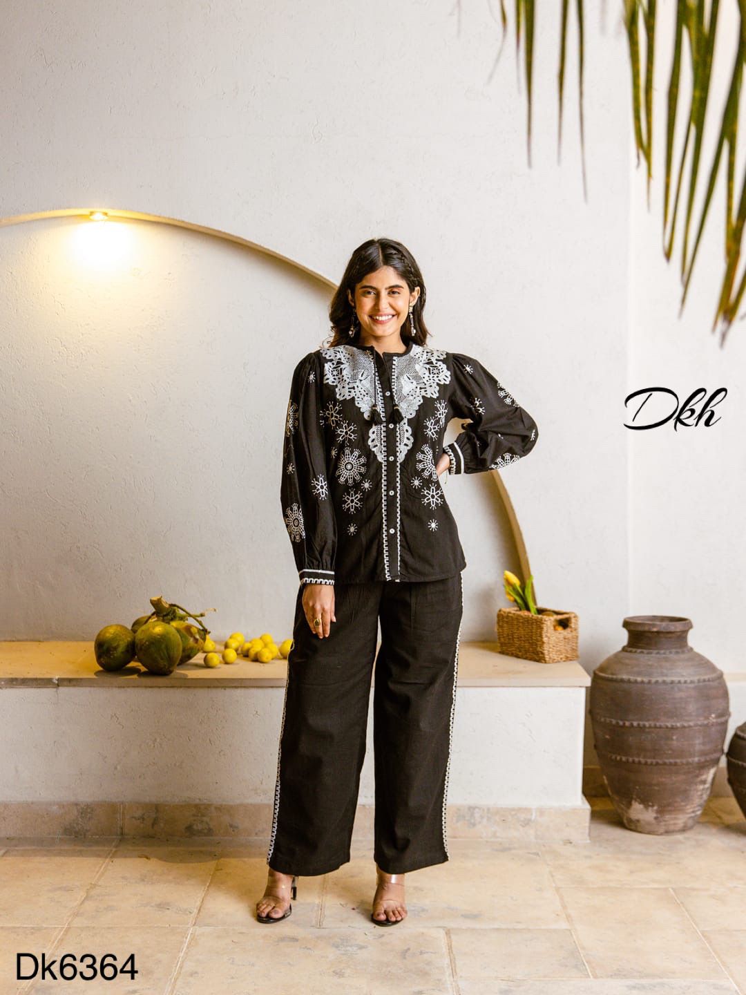 DKH Dk6364 Super Premium cotton coord sets