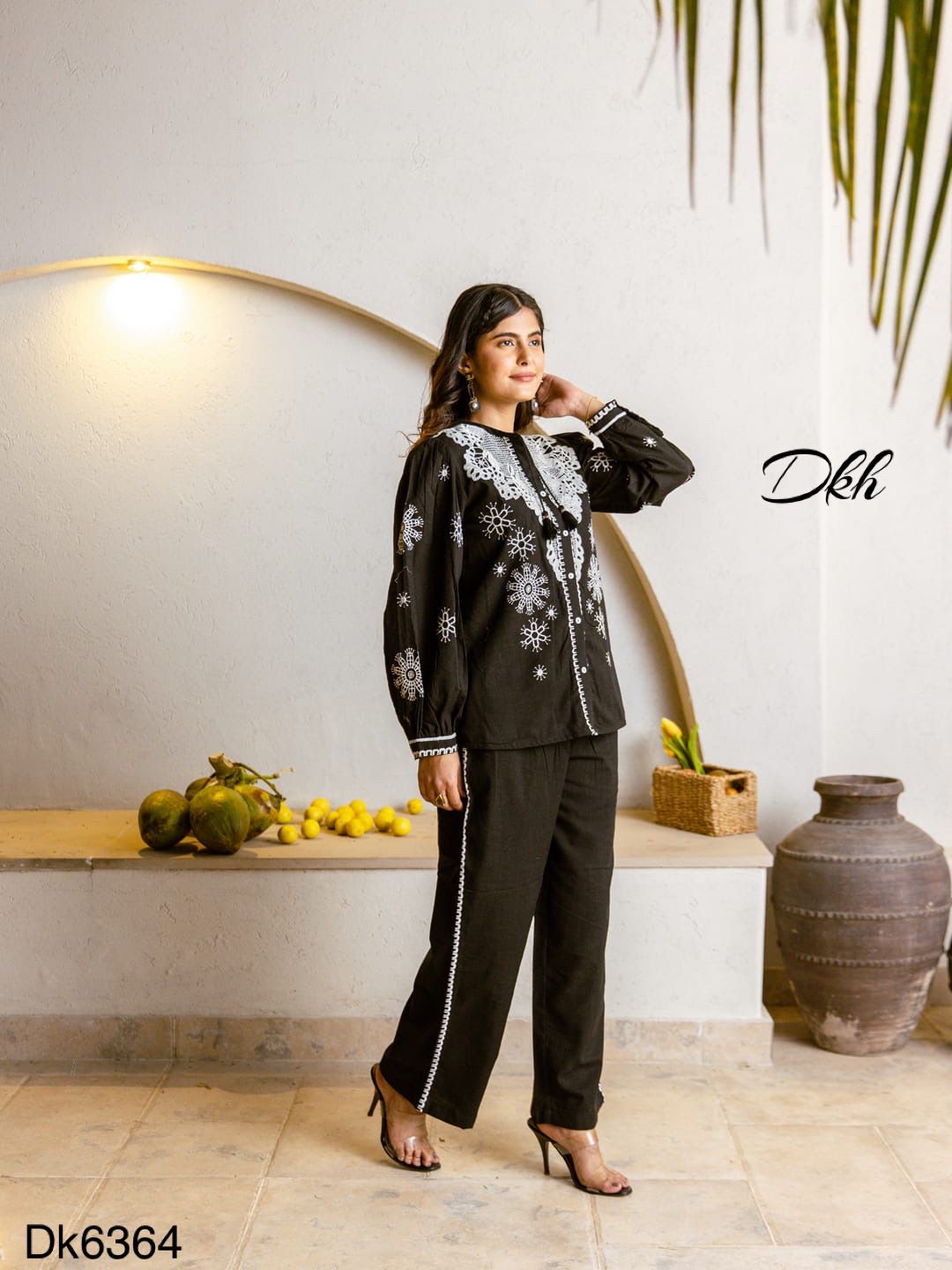 DKH Dk6364 Super Premium cotton coord sets