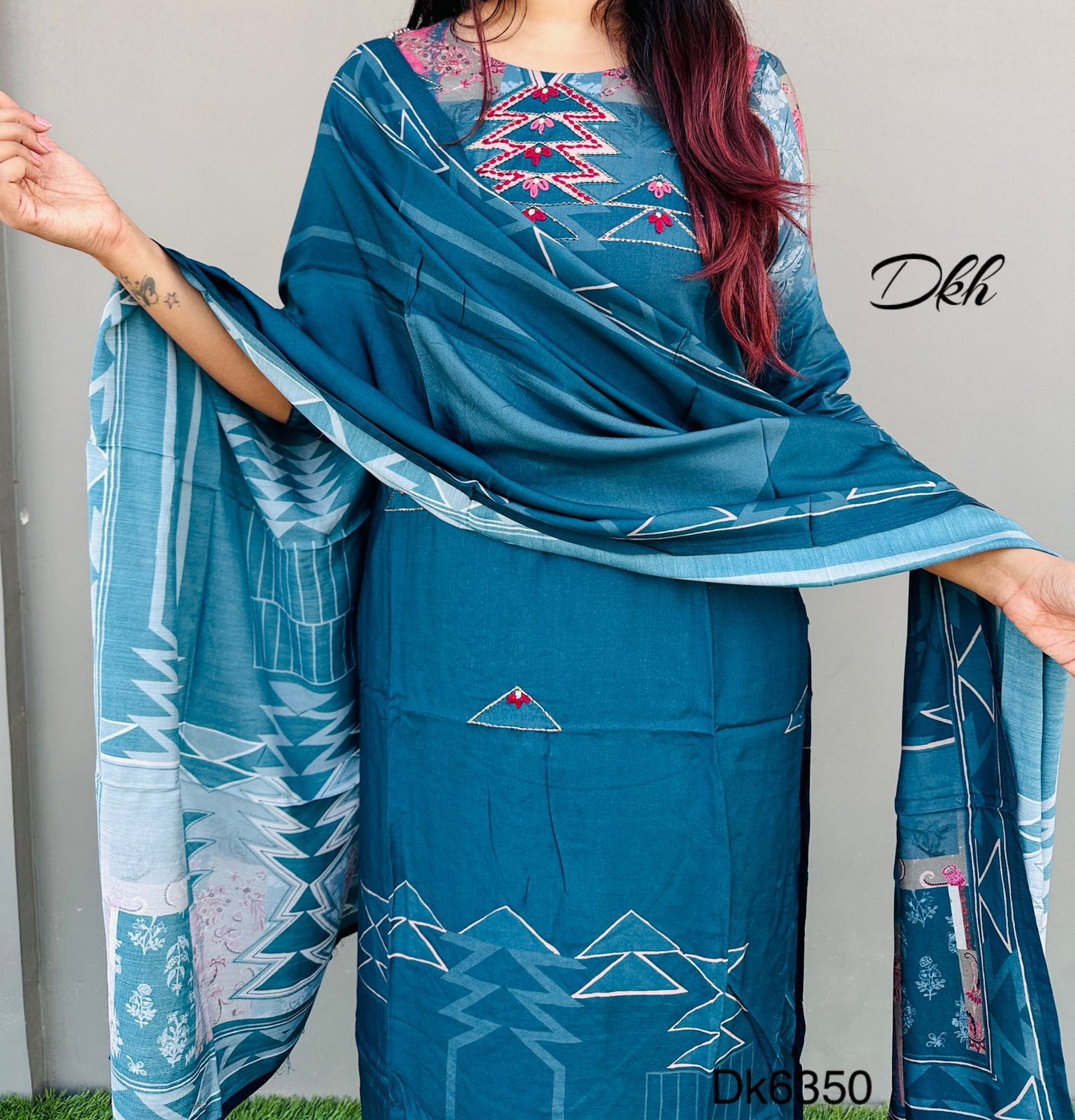 DKH Dk6350 Premium maslin 3 pc suit set