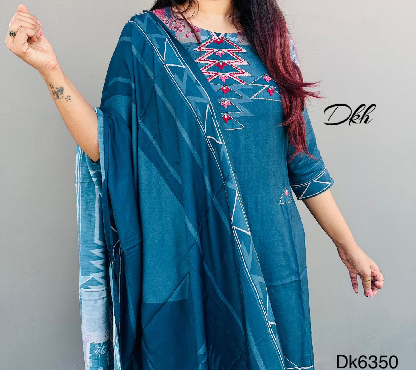 DKH Dk6350 Premium maslin 3 pc suit set