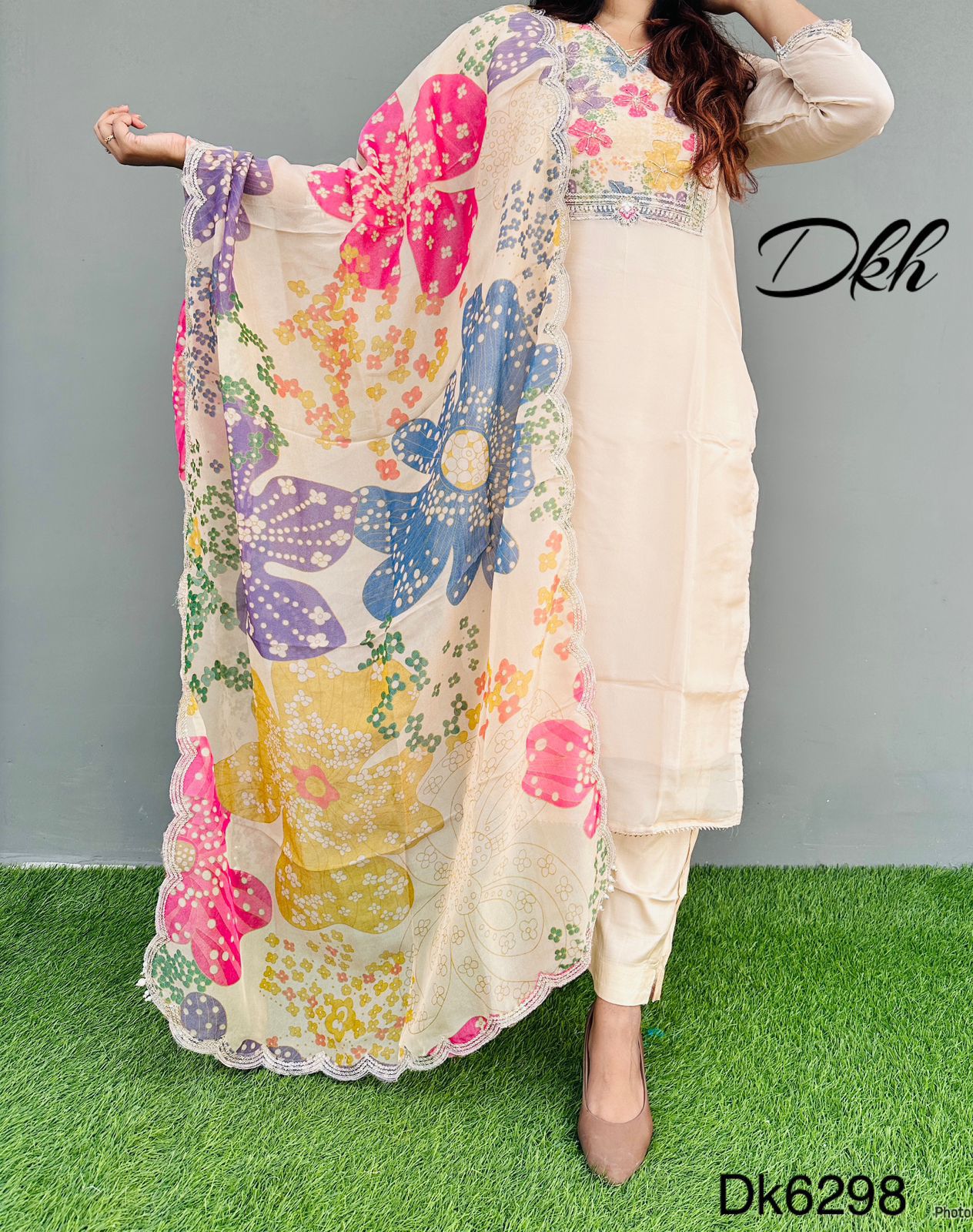 DKH dk6298 Premium pure tissue 3 pc suit set