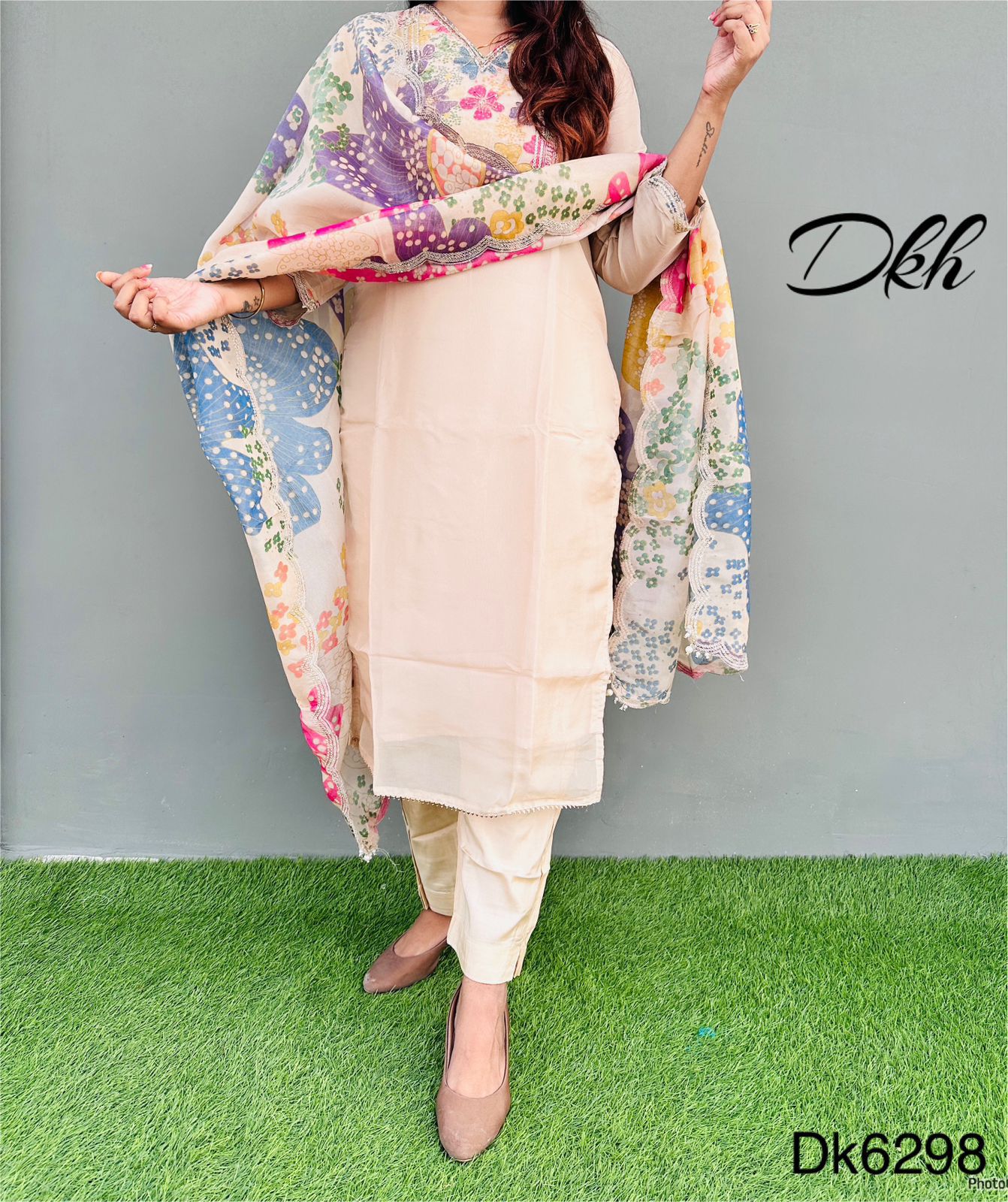 DKH dk6298 Premium pure tissue 3 pc suit set