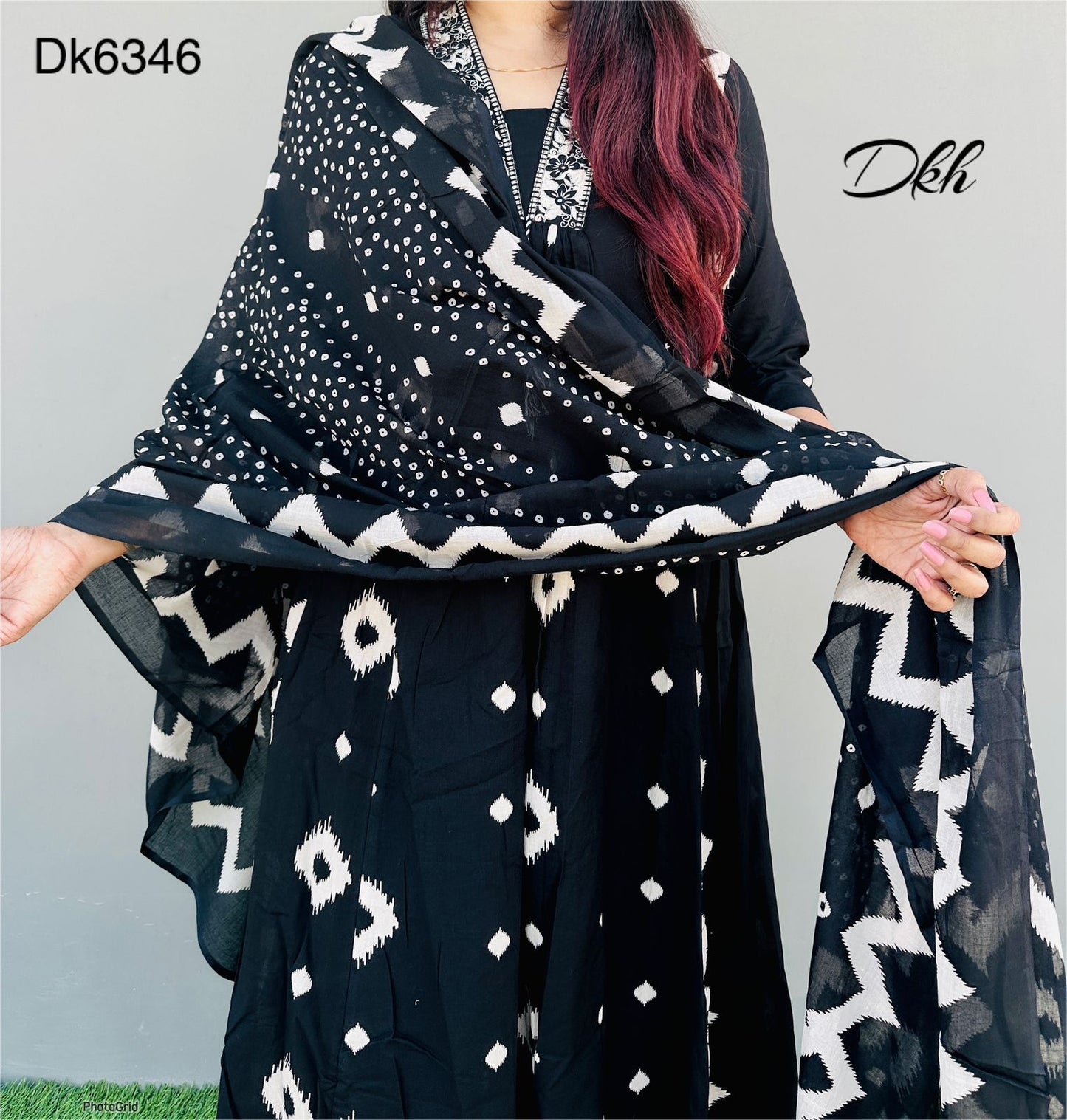 DKH Dk6346 Premium cotton 3 pc suit set