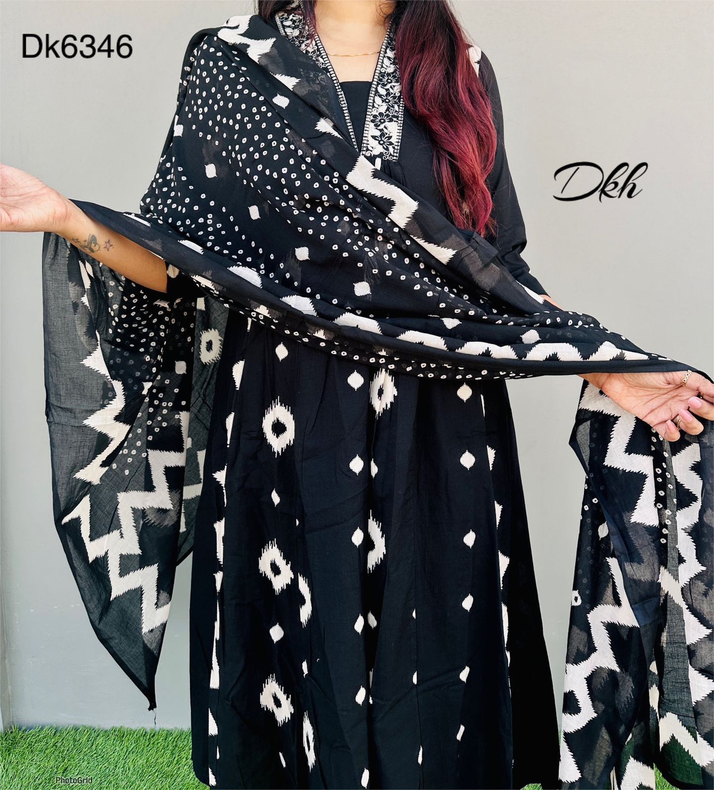 DKH Dk6346 Premium cotton 3 pc suit set