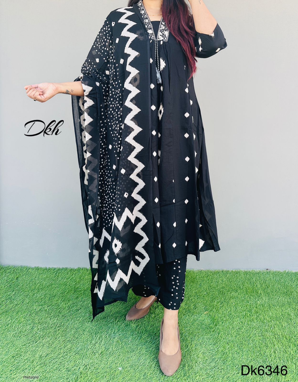 DKH Dk6346 Premium cotton 3 pc suit set