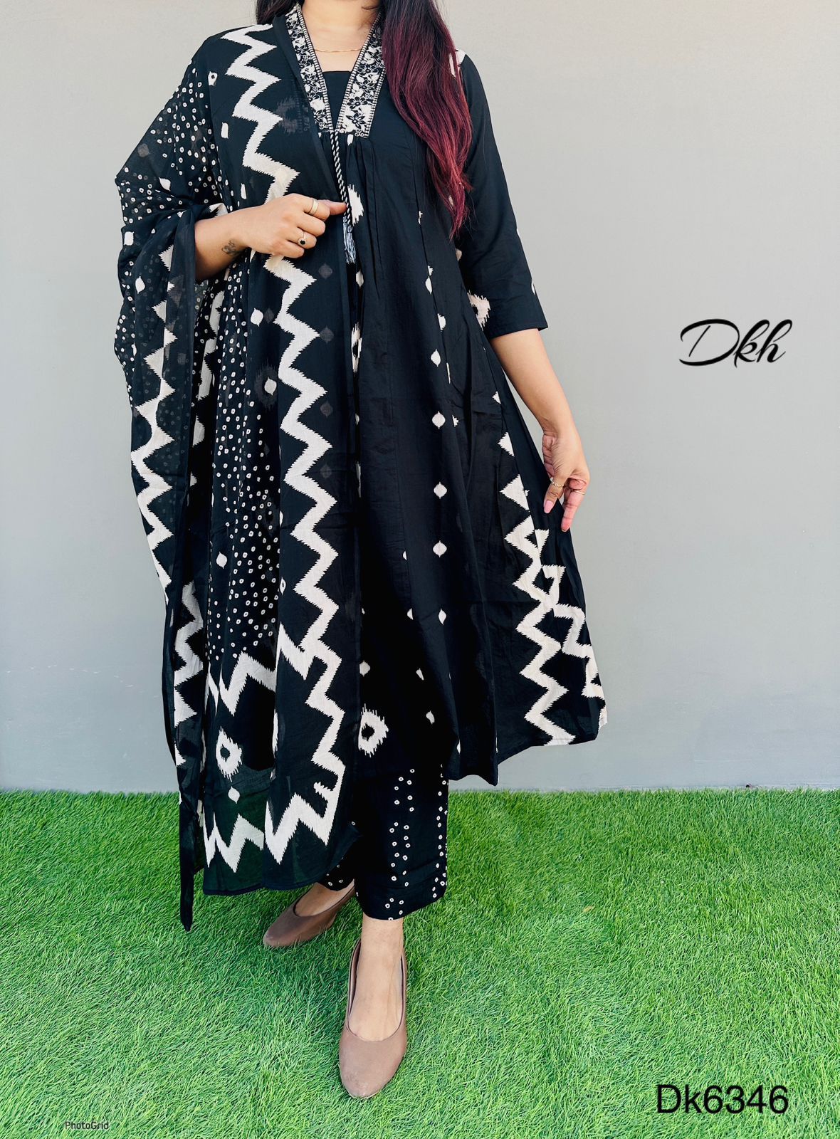 DKH Dk6346 Premium cotton 3 pc suit set