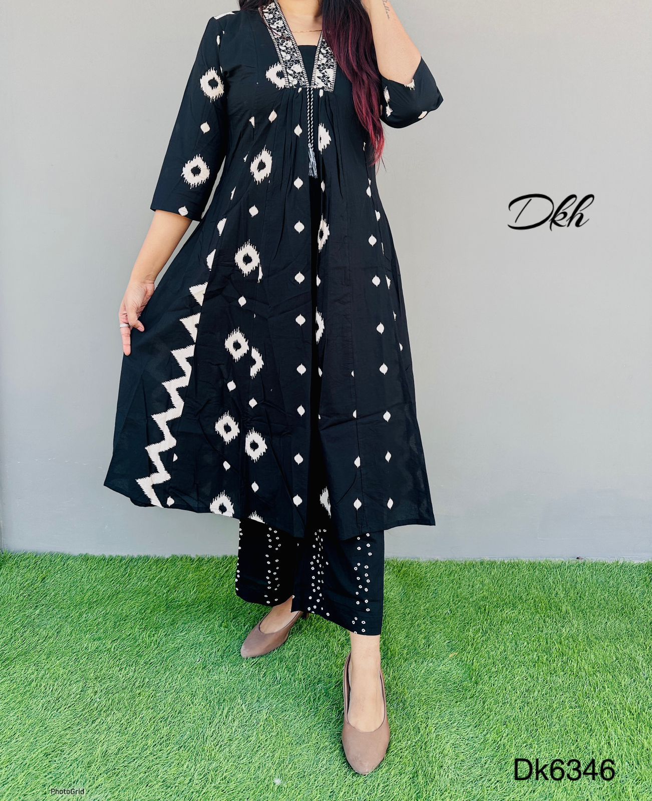 DKH Dk6346 Premium cotton 3 pc suit set