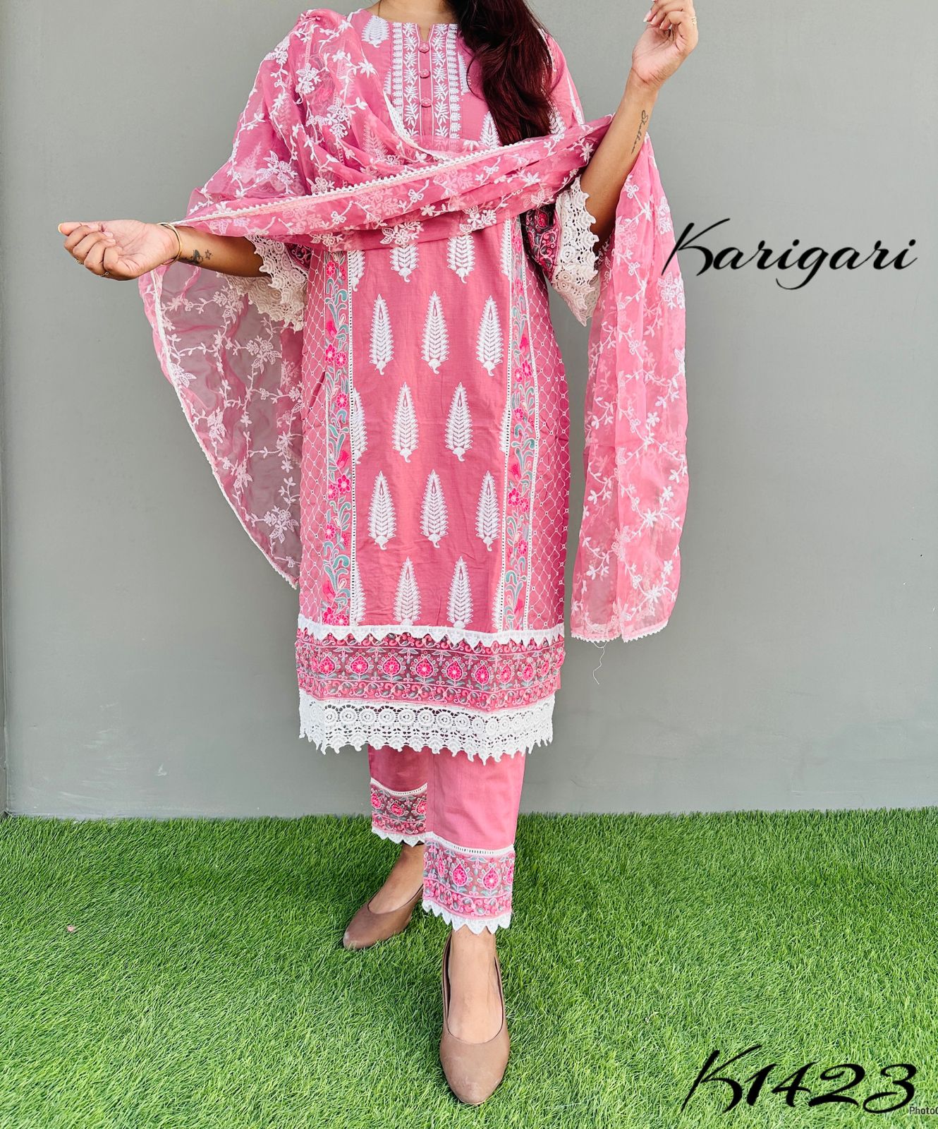 karigari by DKH k1423 pakistani collection