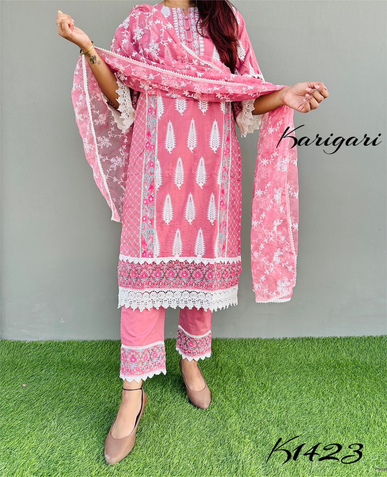 karigari by DKH k1423 pakistani collection