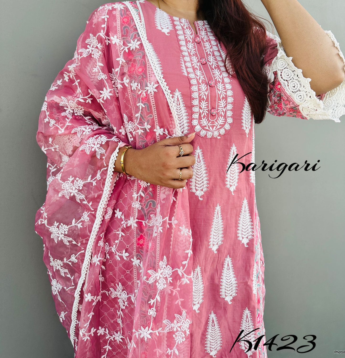 karigari by DKH k1423 pakistani collection