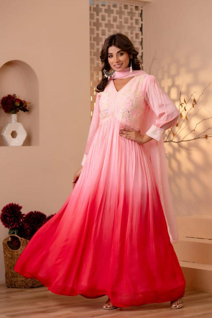 Pure Chinnon Gown K1135