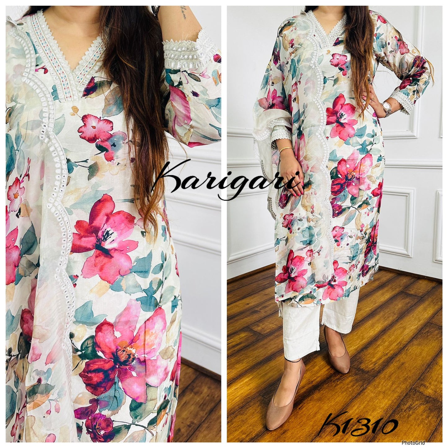 Premium maslin 3 pc suit k1310