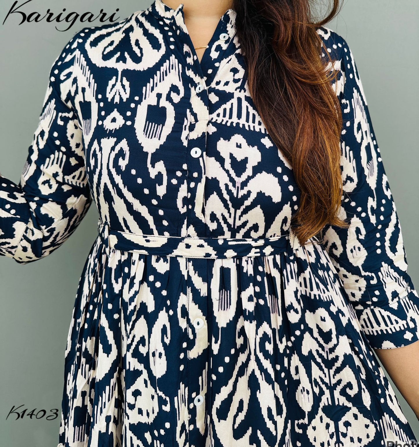 *karigari by DKH * k1403 Premium Russian silk & gown