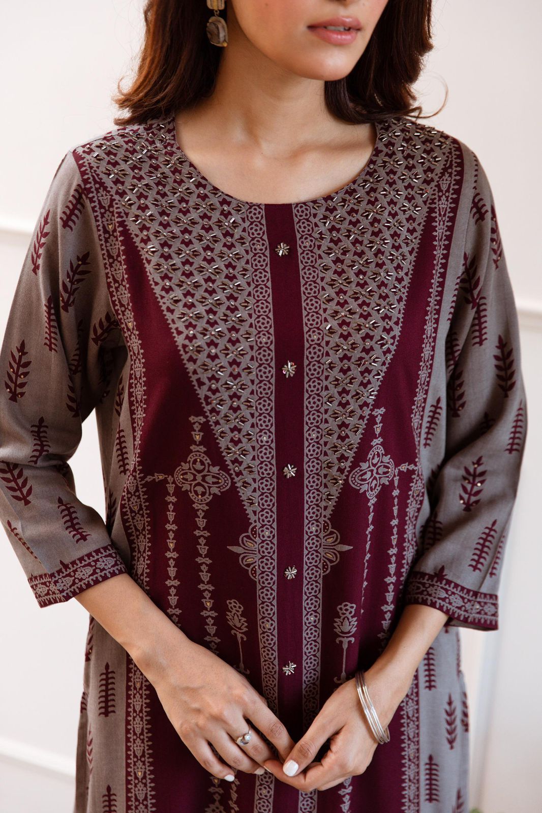 karigari by DKH K1542 Premium German rayon pant set 2 pc
