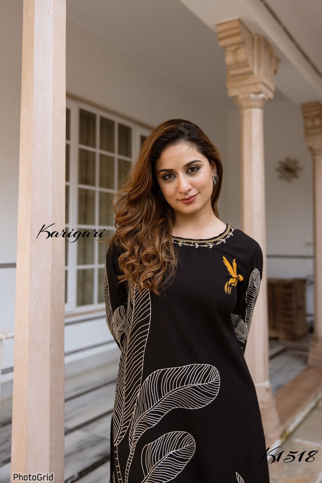 karigari by Dkh k1518 Premium German rayon  2 pc