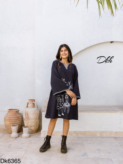 DKH Dk6365 Super Premium Cotton waffle Tunic